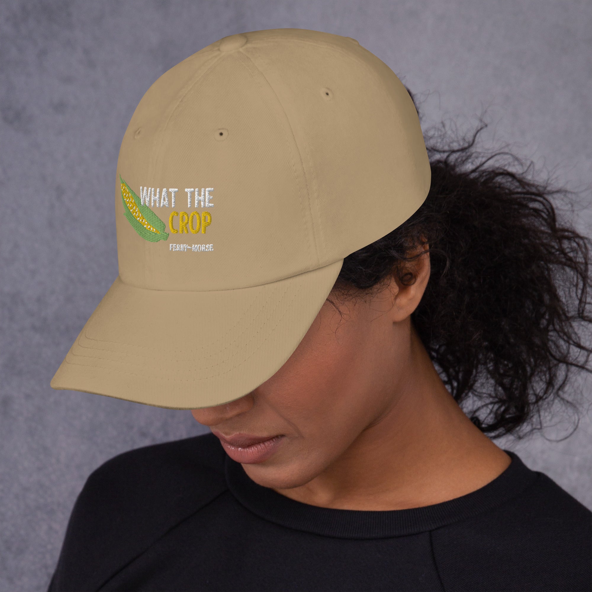 "What The Crop" Dad Hat